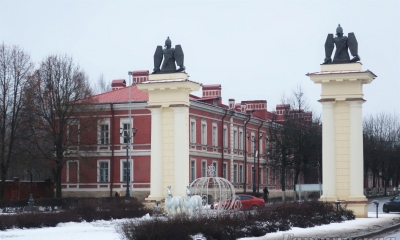 Гатчина преобразилась к Новому году