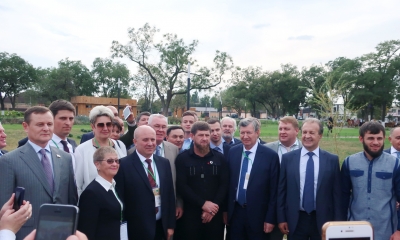 Аллея городов воинской славы в Грозном
