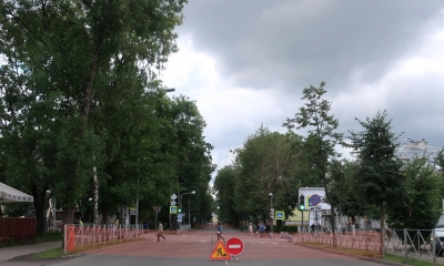 Улицу Карла Маркса у Соборной закрыли